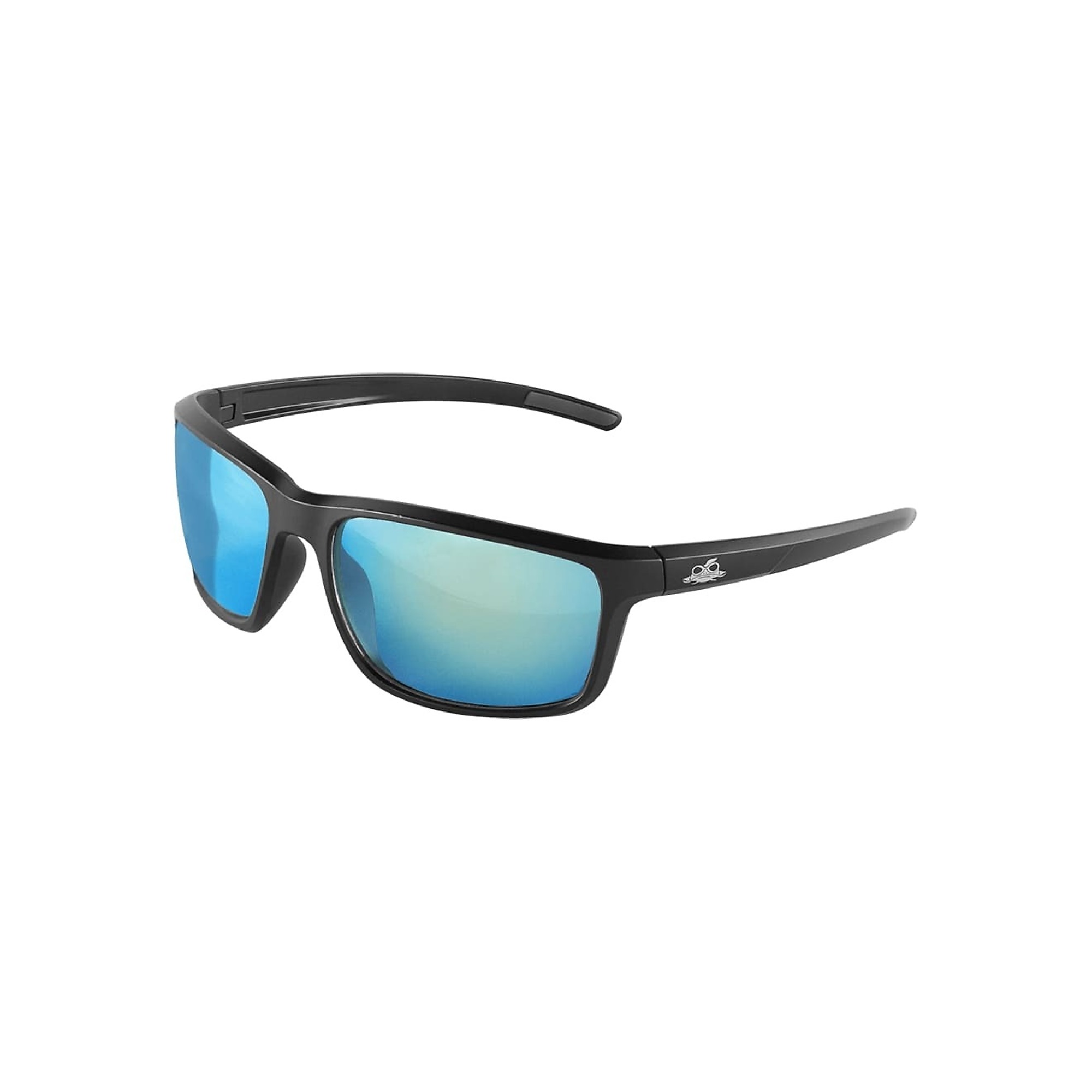 Bullhead Safety Crevalle, Blue Mirror Polarized Lens Safety Glasses